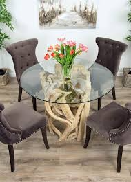 1 2m Java Root Circular Dining Table