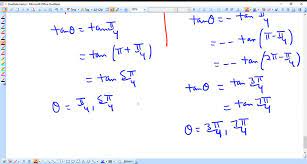 And Real Numbers Trig Equations With