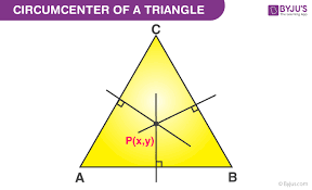 Circumcenter Of A Triangle Formula