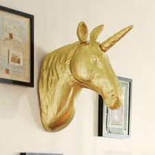 The Emily Meritt Unicorn Wall Mount