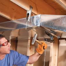 A Basement With Low Air Ducts