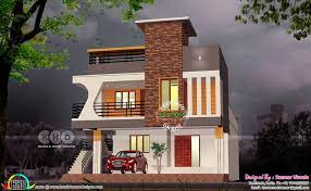 South Indian Style Modern 3 Bhk House