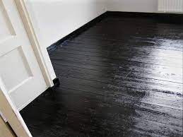Black Wood Floors Painted Wood Floors