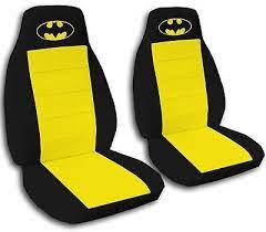 Batman Car Seat Covers In Yellow