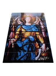 The Archangel Mosaic Tile Art
