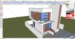 Sketchup Home Plan With Bedroom