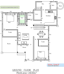 Plan Ground Floor 1 House Floor Plans