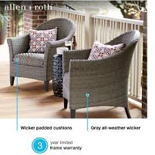 Allen Roth Patio Furniture Sets At