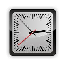 Vector For Free Use Modern Clock Icon