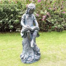 Quality Bronze Girl Garden Statue