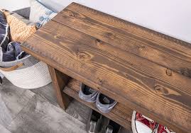 Entryway Bench With Shoe Rack Kreg Tool