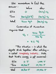 Collisions Elastic And Inelastic