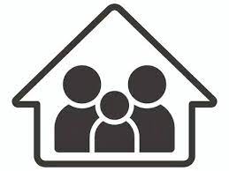 Free Vectors Home Family Icon