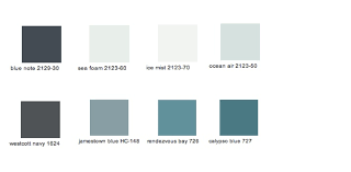 Beach House Color Palette Little Blue