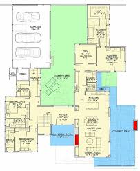 4 Bedroom Mid Century Modern Floor Plan