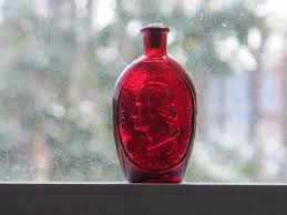 Vintage Wheaton Nj Red Glass Miniature
