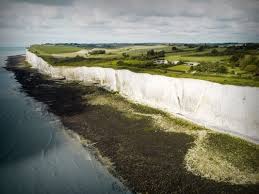 Land Atop The White Cliffs Of Dover