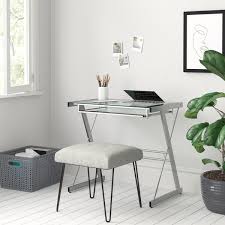 Glass Desk Glass Computer Desks Furniture