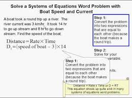 Systems Of Equations Word Problem