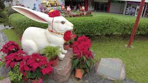 Rabbit Zodiac Statue In Thean Hou