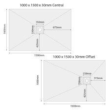 Wetroom Shower Base Tray Fast Flow