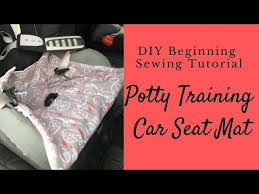 Diy Potty Training Car Seat Mat Easy