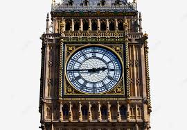 Big Ben Clock Face In London Saint