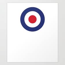 Roundel British Bullseye War Plane