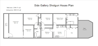 Free Editable Shotgun House Plans