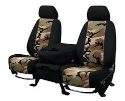 Caltrend Front Solid Bench Camo Seat