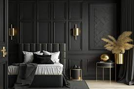 A Contemporary Black And White Bedroom