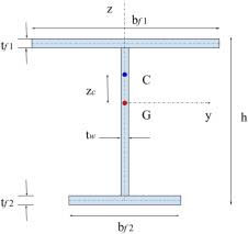 lateral buckling moment of steel beams