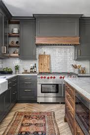 Dark Grey Kitchen Home Bunch Interior