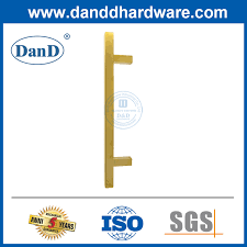 Gold Door Pull Handles Stainless Steel