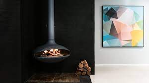 Aurora The Aether Suspended Fireplace