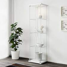 Ikea Detolf Glass Door Cabinet