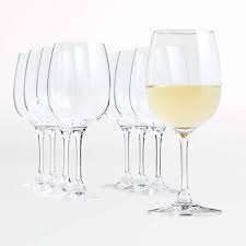 Aspen White Wine Glasses Set Of 8