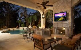 Outdoor Tv Mount Wired