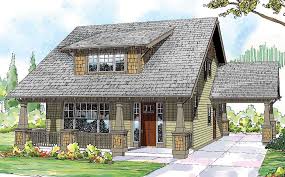 Craftsman Bungalow House Plan Porte