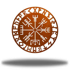 Viking Vegvisir Compass Outdoor Metal