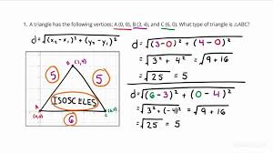 Equilateral Triangles From Coordinates