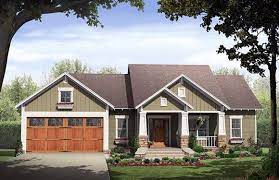Plan 59968 Craftsman Style With 3 Bed