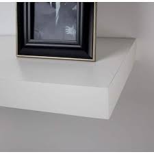 Lewis Hyman Inplace Wide Floating Wall Shelf White