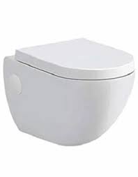 White Wall Mounted Cera Toilet Seats