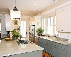 Paint Kitchen Cabinets Two Colors