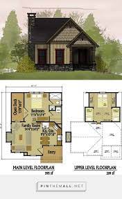 Small Cottage Floor Plan With Loft