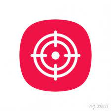 Target Icon Wall Stickers Vector