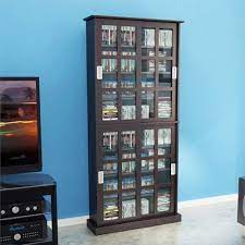 Tall Cabinet With Glass Doors Best