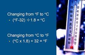 Temperature Scales And Conversions