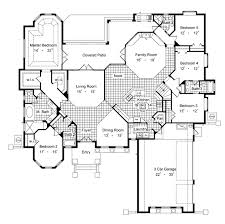 Contemporary House Plan With 6 Bedrooms
